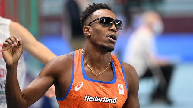 Liemarvin Bonevacia was in de halve finales de snelste in zijn heat in een tijd van 46,75.