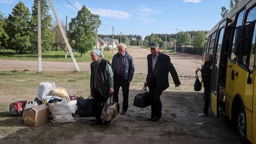 Honderden mensen in regio Kharkiv geëvacueerd na nieuw Russisch offensief