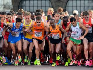 Nederlander Nageeye wordt zesde op halve marathon bij EK atletiek