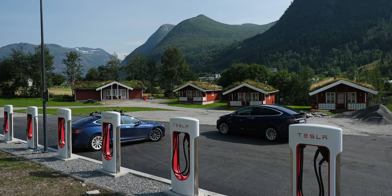 In Noorwegen is de benzineauto al bijna een museumstuk