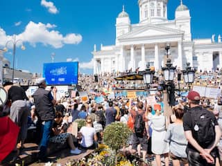Helsinki demonstratie