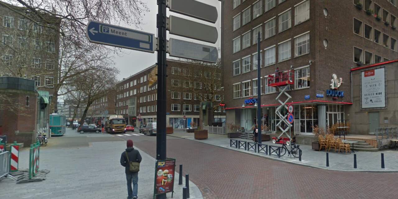 De Meent in Rotterdam komende vier weekenden in avond afgesloten