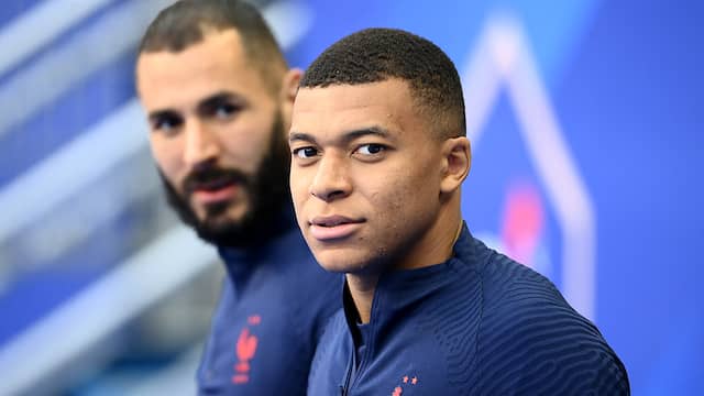 Karim Benzema en Kylian Mbappé moeten Frankrijk aan doelpunten helpen.
