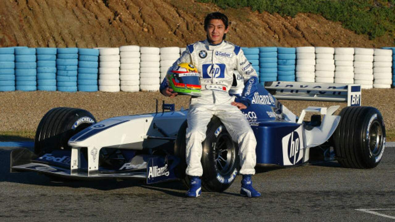 Ho-Pin Tung was in 2003 bij Williams de eerste Chinese coureur die in een Formule 1-auto stapte.