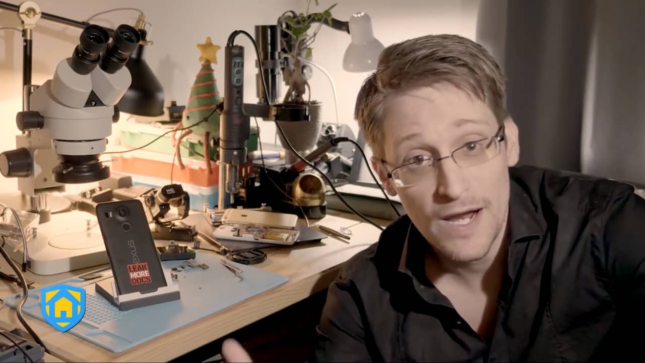 Edward Snowden legt uit hoe Haven werkt