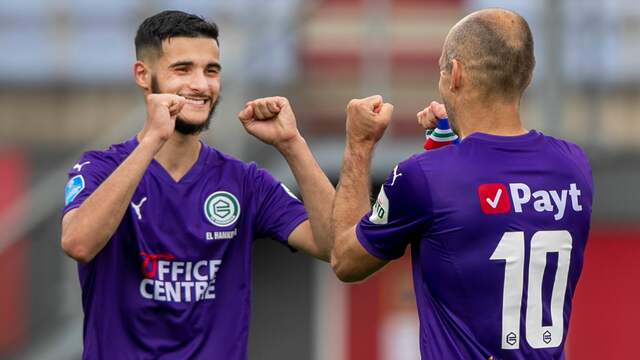 Arjen Robben floreerde tegen FC Emmen met twee assists.