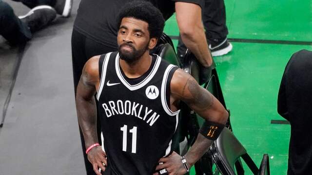 Sterspeler Kyrie Irving van Brooklyn Nets dreigt alle thuisduels dit seizoen te moeten missen.
