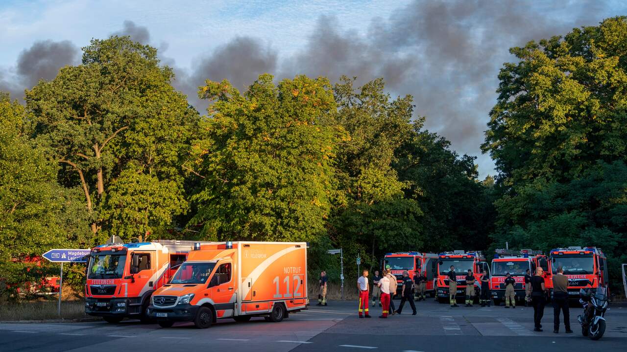 Deutsche Feuerwehren können aus Angst vor Explosionen nicht überall eingreifen.