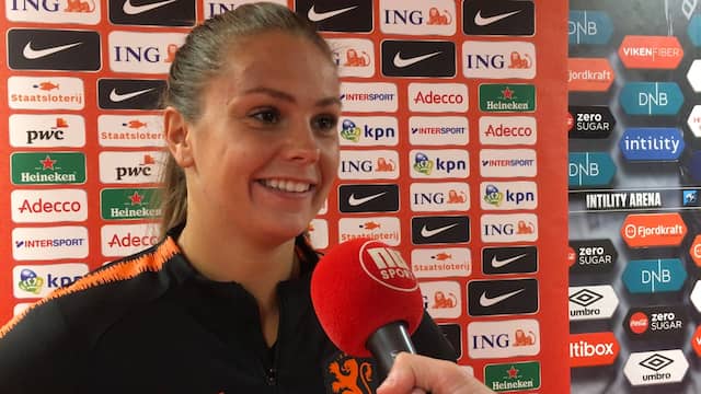 Lieke Martens: 'Dit is de wedstrijd van het jaar voor Oranje'