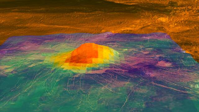 Venus eerste andere planeet in zonnestelsel die nog actieve vulkanen heeft