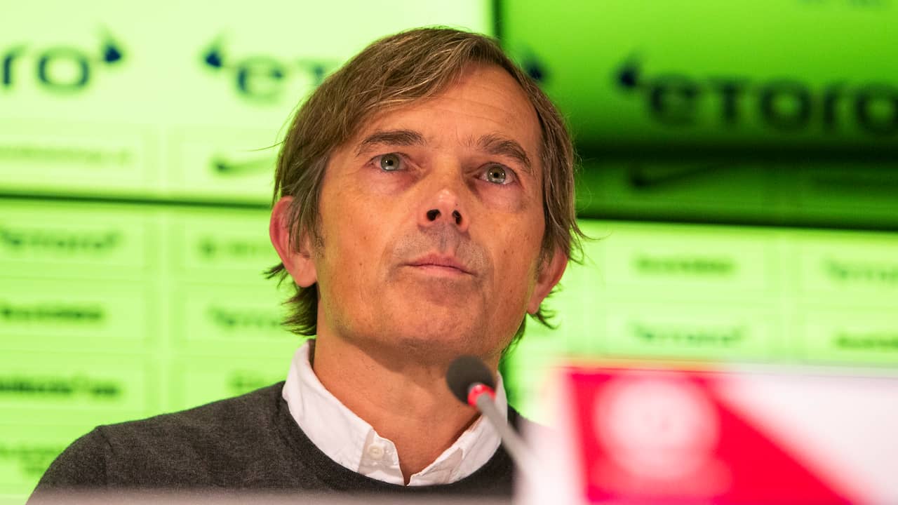 Phillip Cocu spoke to the press after his first training session.