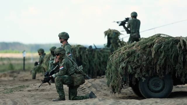 Landmacht oefent voor aanval op NAVO-lidstaat in Litouwen