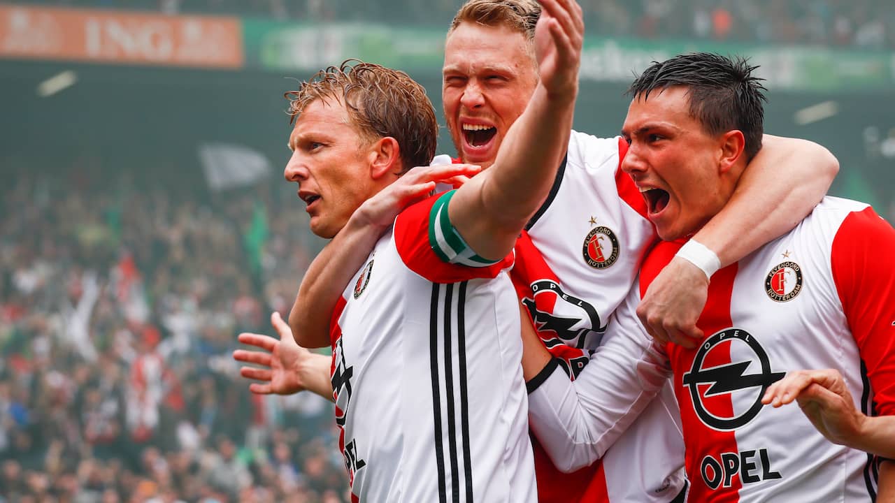 Feyenoord Kampioen Van Nederland Na Hattrick Kuijt Tegen Heracles ...