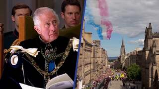 Koning Charles doet kroning dunnetjes over in Schotland