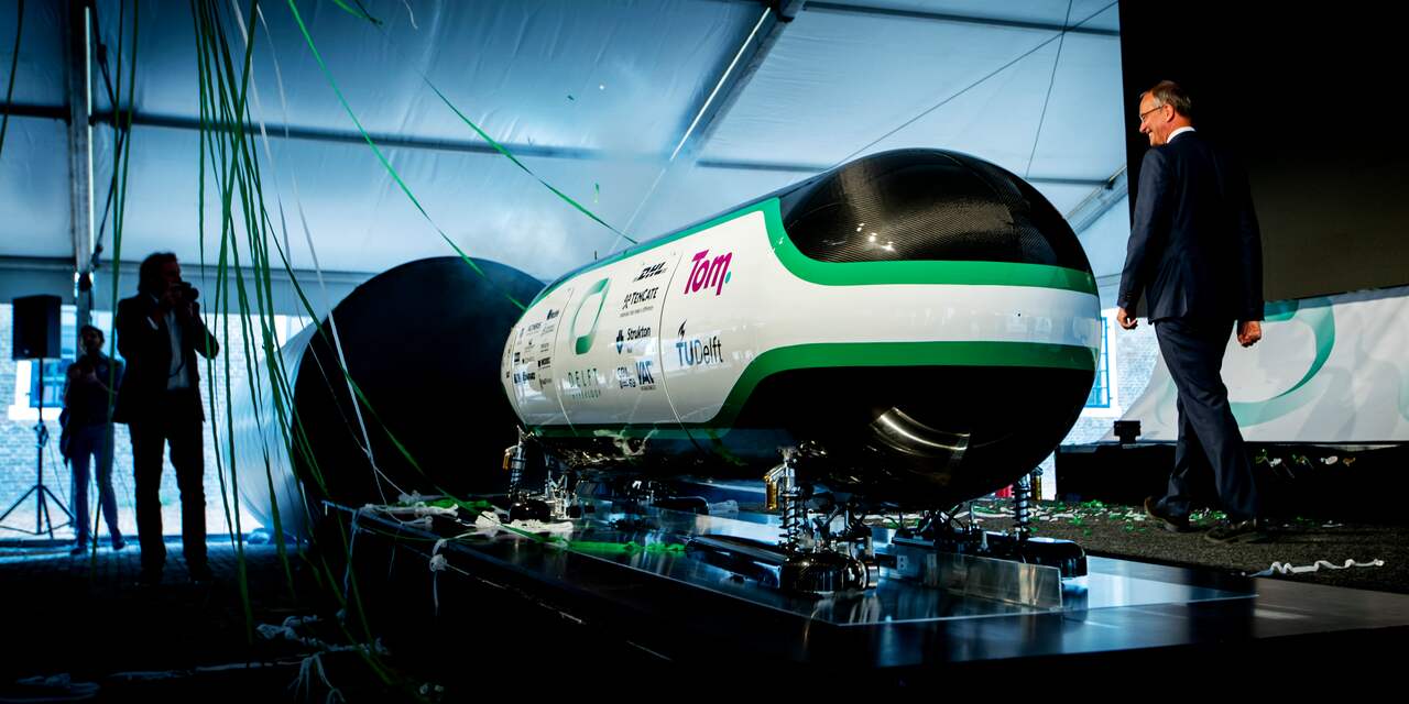 Supersnelle Hyperloop voorlopig niet geschikt voor Nederlandse afstanden