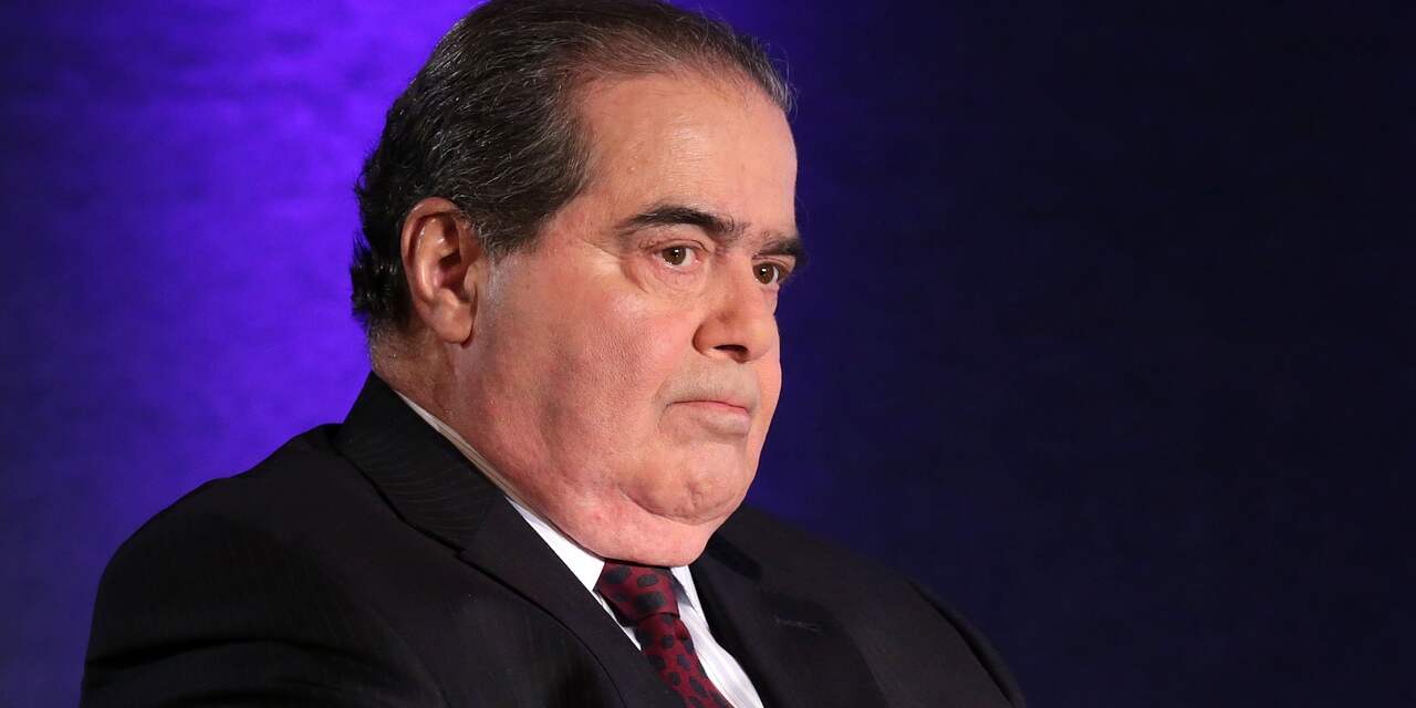 Amerikaanse conservatieve rechter Antonin Scalia (79) overleden
