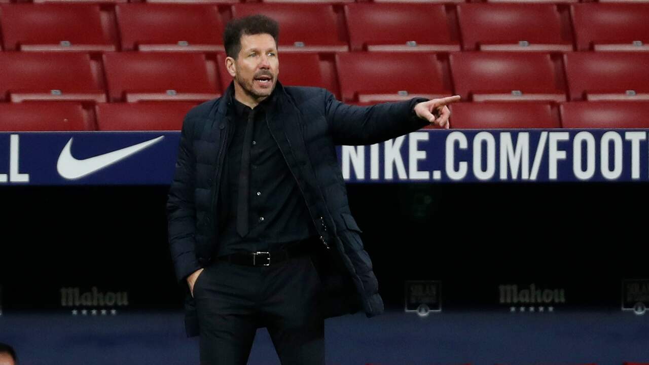 Diego Simeone is al sinds 2011 trainer van Atlético Madrid.