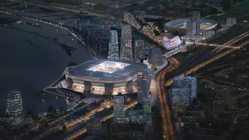 Feyenoord stelt plannen nieuw stadion uit vanwege toegenomen bouwkosten