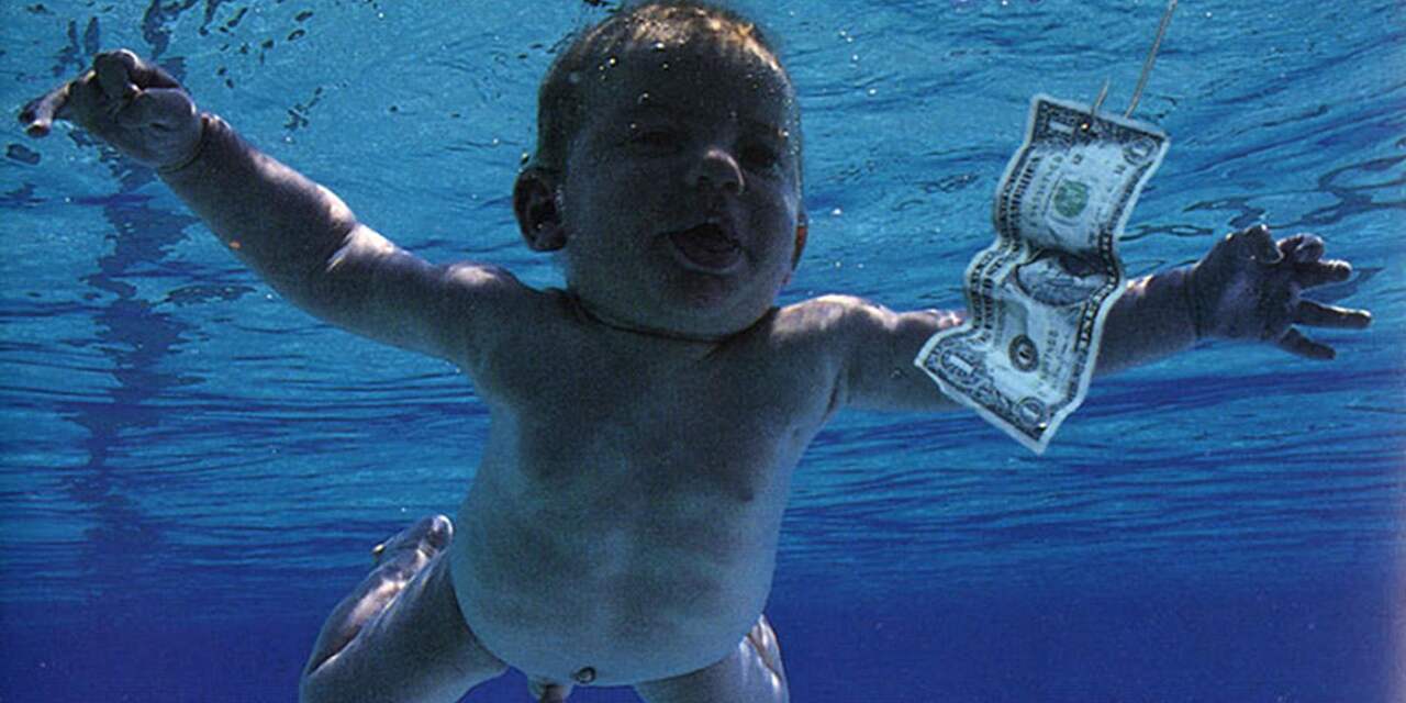 Man die als baby op albumhoes Nirvana poseerde spant nieuwe rechtszaak aan