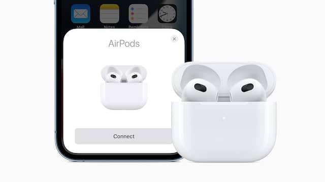 Case voor de AirPods.