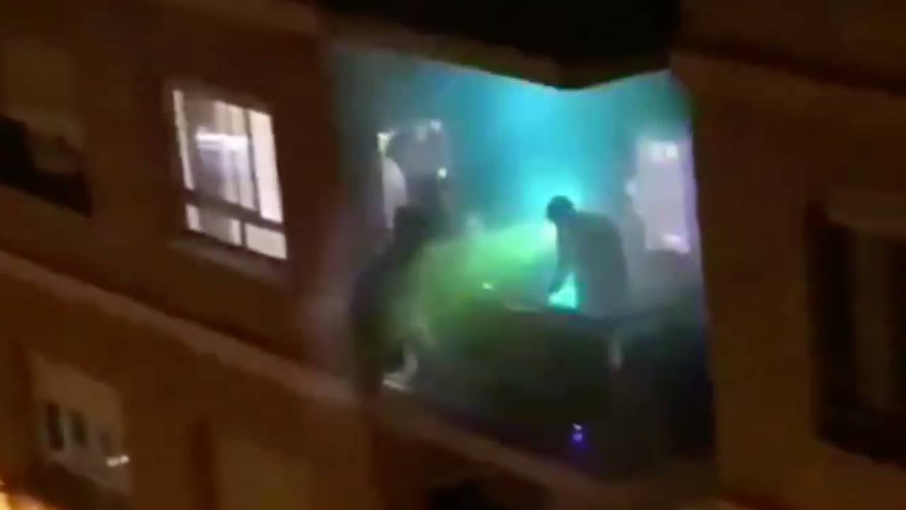 Feesten en sporten: deze mensen maken het beste van hun isolatie