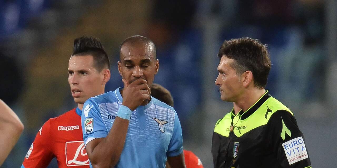 Lazio Roma twee duels zonder harde kern wegens racisme