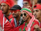WK-overwinning Marokko op België uitbundig gevierd bij rotonde op De Kamp
