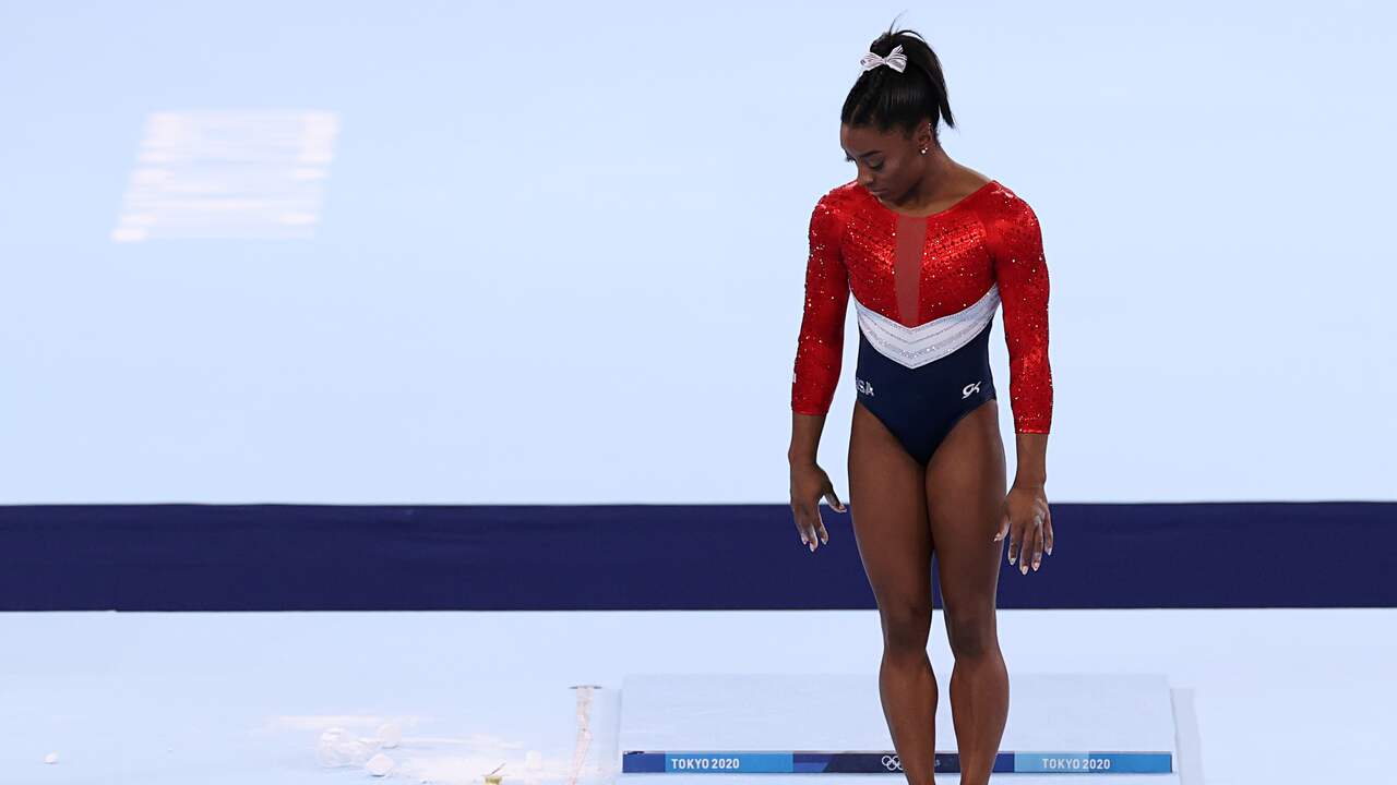 Four-time Olympic champion Biles withdraws from final ...