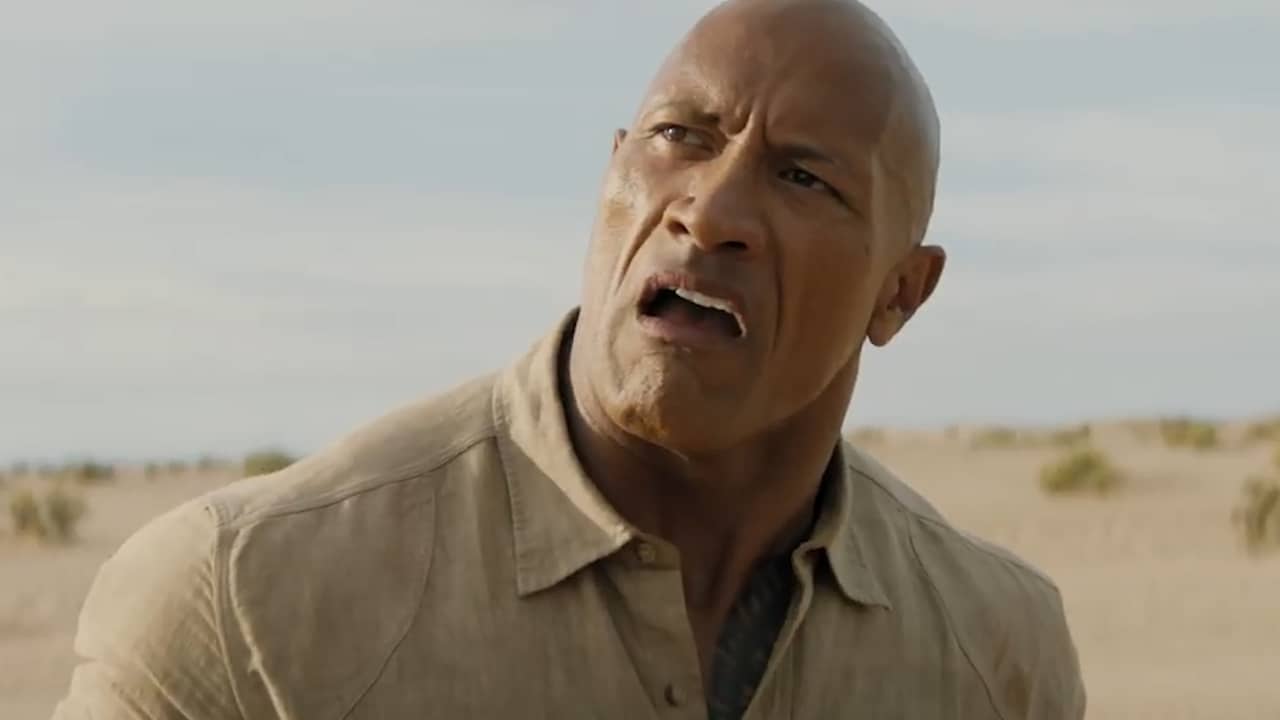 Dwayne Johnson in gevaar in trailer derde Jumanji-film