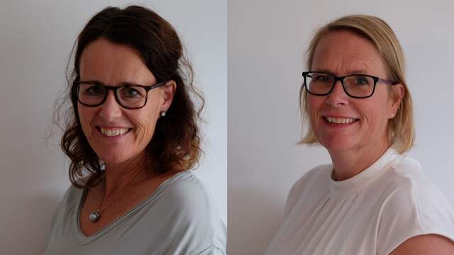 Eigenaars van ima afscheidszorg Ruth van den IJssel (links) en Francien Bisschop.