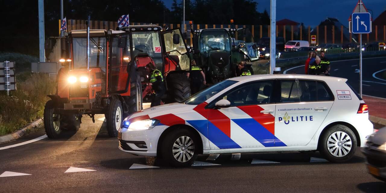 Opgepakt drietal bij boerenprotest Heerenveen weer vrijgelaten
