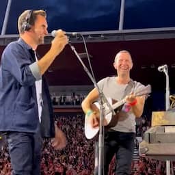 Video | Roger Federer steelt show tijdens Coldplay-concert in Zürich