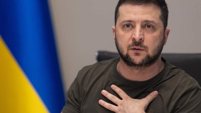 Oekraïense president Zelensky: 'We zijn klaar voor tegenoffensief'