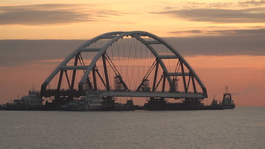 'Nederlands bedrijf leverde voor miljoenen aan materiaal voor bouw Krim-brug'