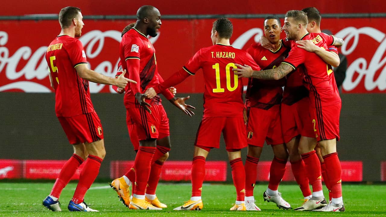scheren twee weken deur België trots op plek in finaleronde: 'Nations League gaat aan prestige  winnen' | NU - Het laatste nieuws het eerst op NU.nl