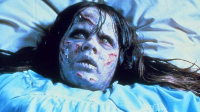 Linda Blair in The Exorcist.
