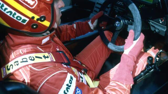 Voor de Formule 1-coureur voelde de aangepaste Alfa Romeo vertrouwd aan.