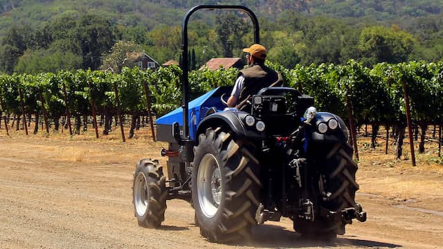 In de Amerikaanse staat Californië is de elektrische tractor al te koop