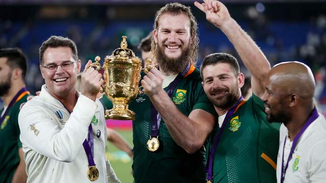 Reacties na derde wereldtitel Zuid-Afrikaanse rugbyers (gesloten)