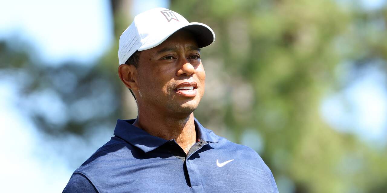 Tiger Woods maakt ruim een jaar na zwaar auto-ongeluk rentree bij Masters