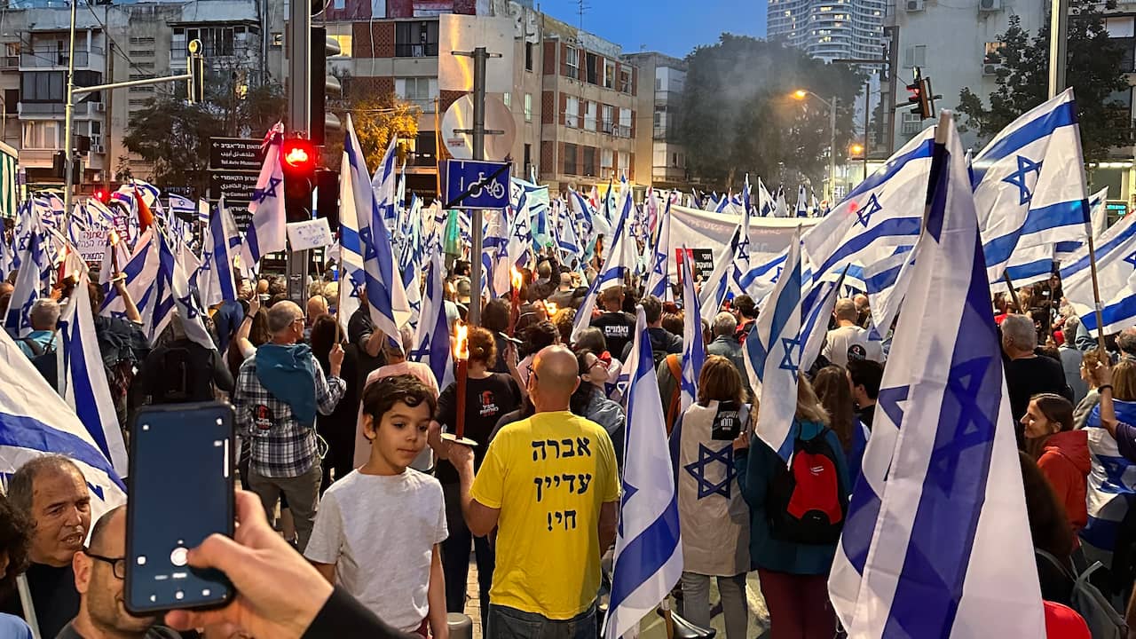 Demonstrasi massal di Israel mengakhiri minggu yang sangat menegangkan |  di luar