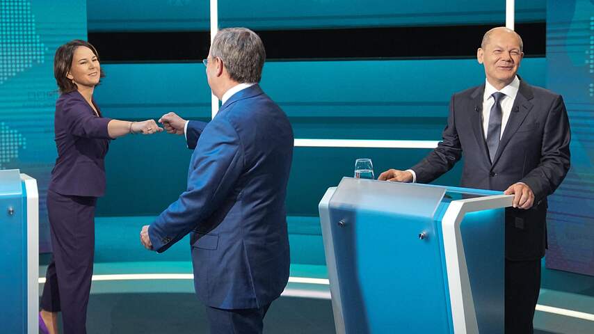 Sociaaldemocraat Scholz wint eerste debat in aanloop naar Duitse verkiezingen