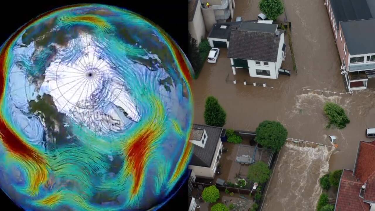Beeld uit video: Waarom Europa deze zomer wordt geteisterd door overstromingen