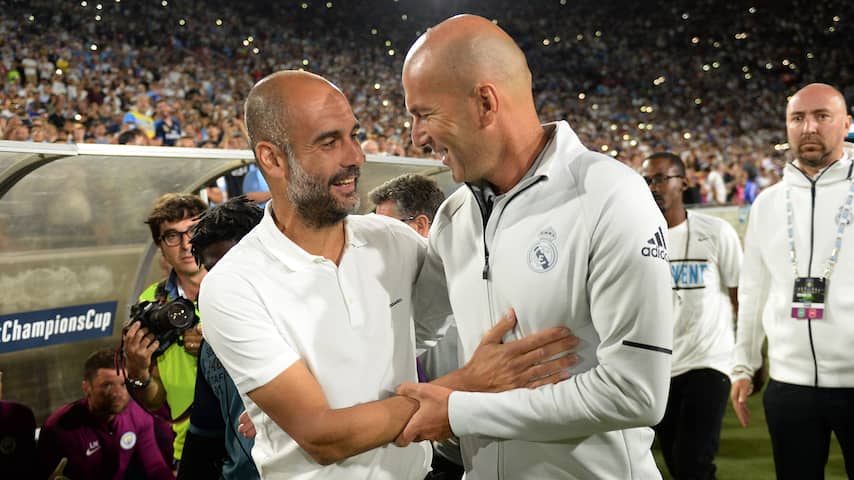 Zinedine Zidane & Josep Guardiola