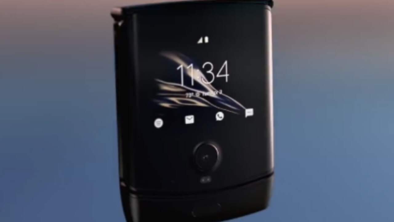 Motorola toont nieuwe versie van Motorola Razr