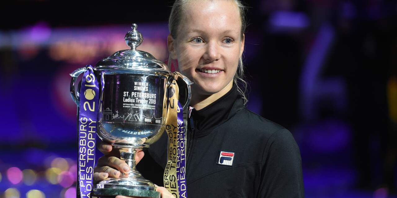 Bertens nadert top zes WTA-ranking na toernooizege in Sint-Petersburg
