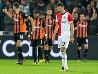 Feyenoord verliest ook van Shakhtar en blijft puntloos in Champions League