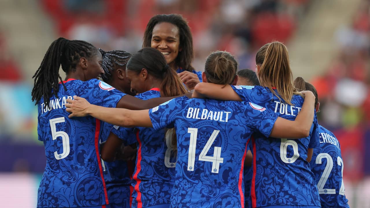 Grazie a un buon primo tempo, i francesi sfidano l’Italia agli Europei |  Campionato europeo di calcio femminile