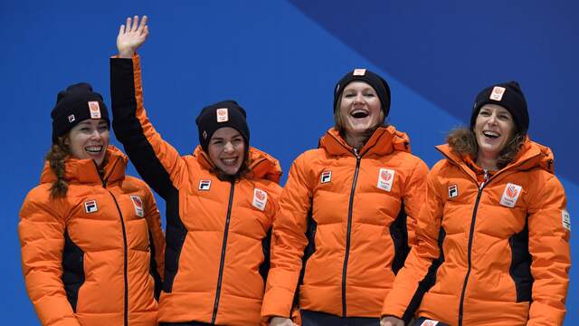 Voor de Nederlandse vrouwen was er zilver