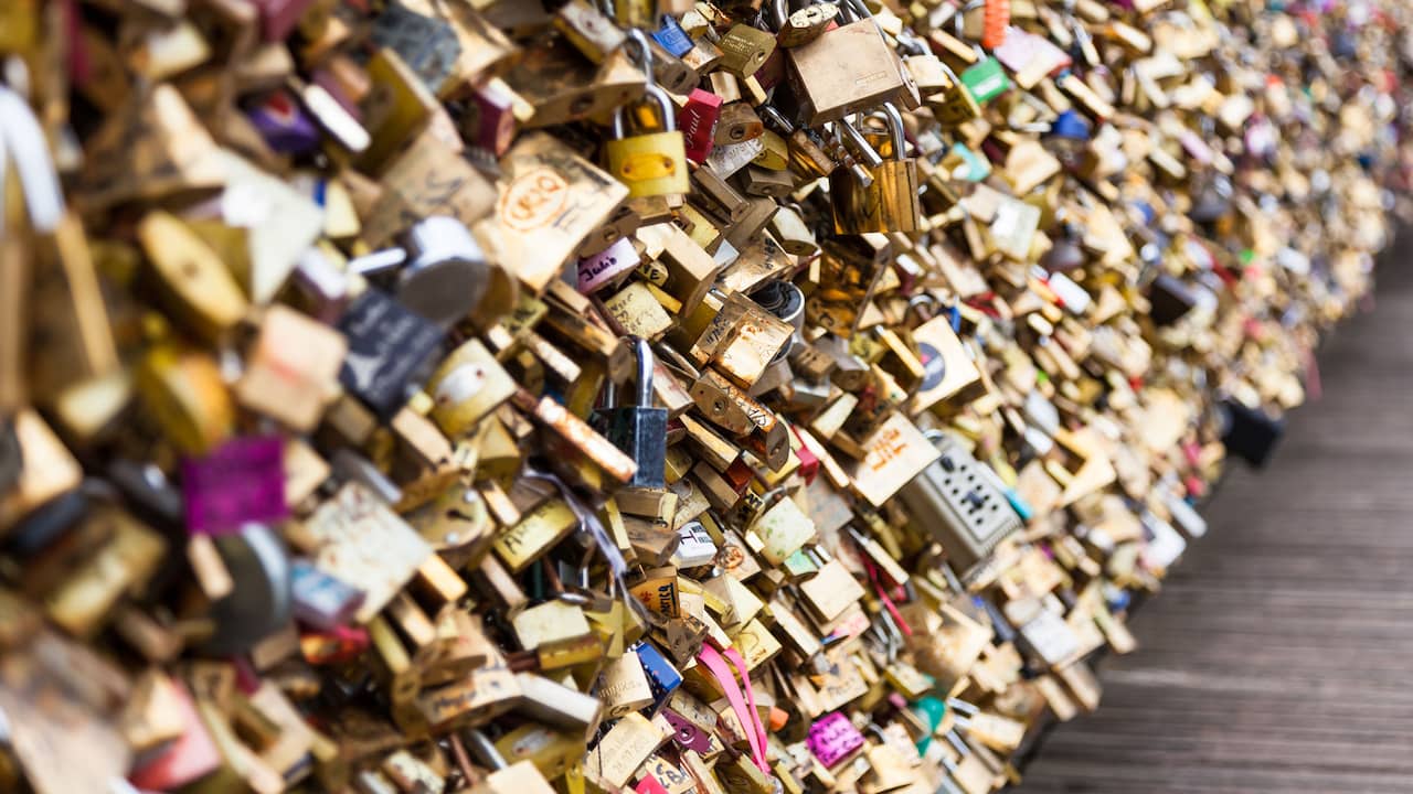 Liefdesslotjes Verdwijnen Definitief Van Brug Parijs Nu Het Laatste Nieuws Het Eerst Op Nu Nl